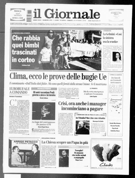 Il giornale : quotidiano del mattino